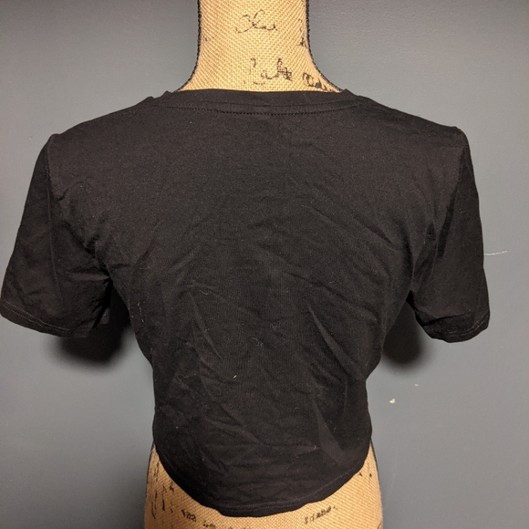 "Partners in Wine", Women's Medium, Cropped T-Shirt - Picture 3 of 3